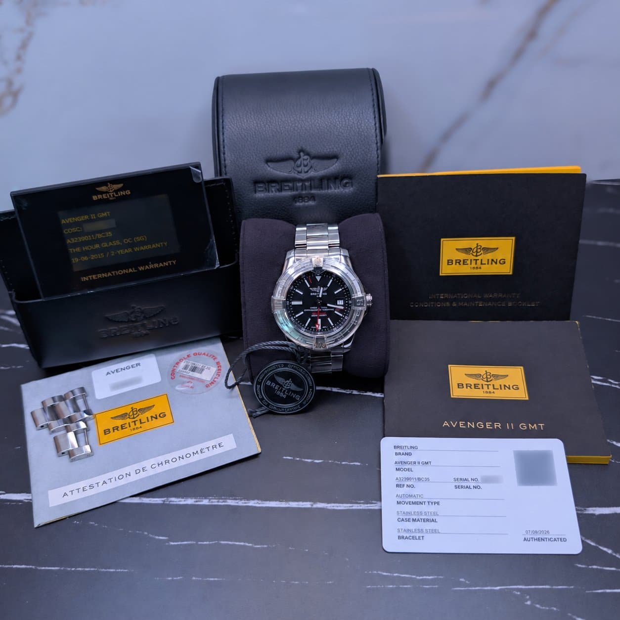 Breitling Avenger II GMT (Ref. A32390) — photo 14